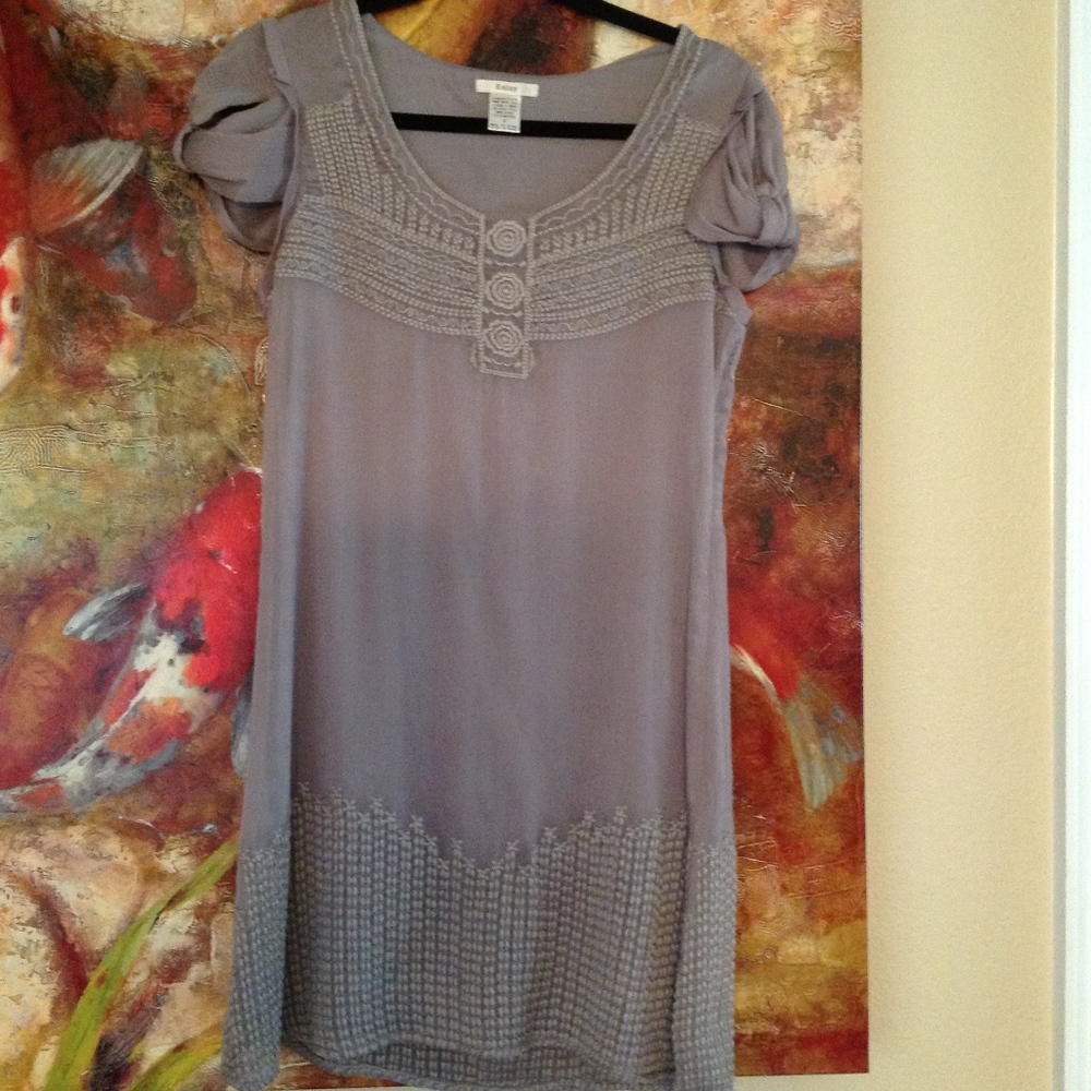 Darling Esley embroidered above the knee dress.